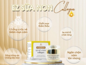 KEM TRẮNG DA EZ SỮA NON COLLAGEN