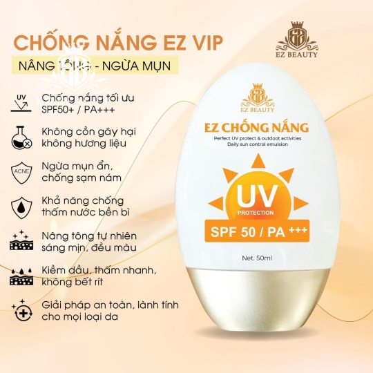 KEM EZ CHỐNG NẮNG 50ML 